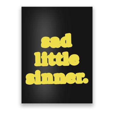 Raye Sad Little Sinner Let There Be Light Poster
