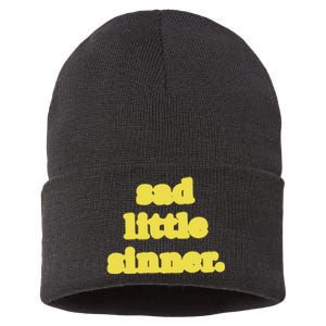 Raye Sad Little Sinner Let There Be Light Sustainable Knit Beanie