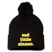 Raye Sad Little Sinner Let There Be Light Pom Pom 12in Knit Beanie