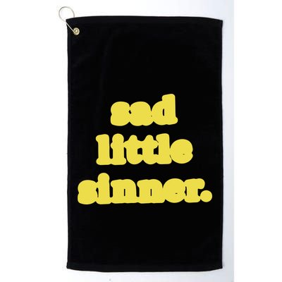Raye Sad Little Sinner Let There Be Light Golf Towel