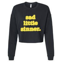 Raye Sad Little Sinner Let There Be Light Cropped Pullover Crew