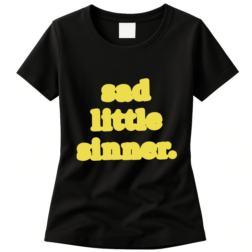 Raye Sad Little Sinner Let There Be Light Womens T-Shirt