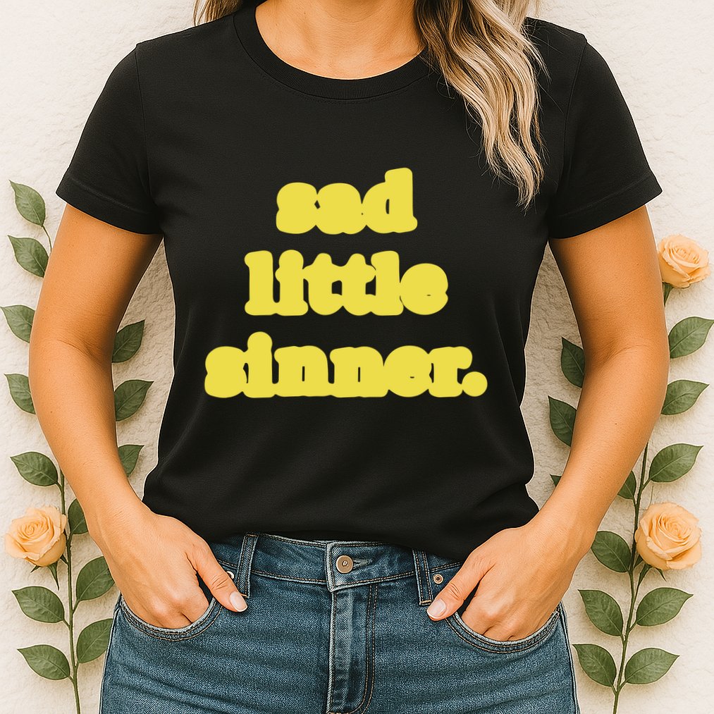 Raye Sad Little Sinner Let There Be Light Womens T-Shirt