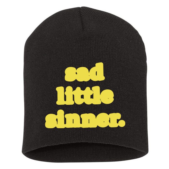 Raye Sad Little Sinner Let There Be Light Short Acrylic Beanie