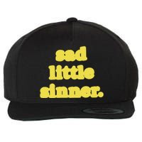 Raye Sad Little Sinner Let There Be Light Wool Snapback Cap