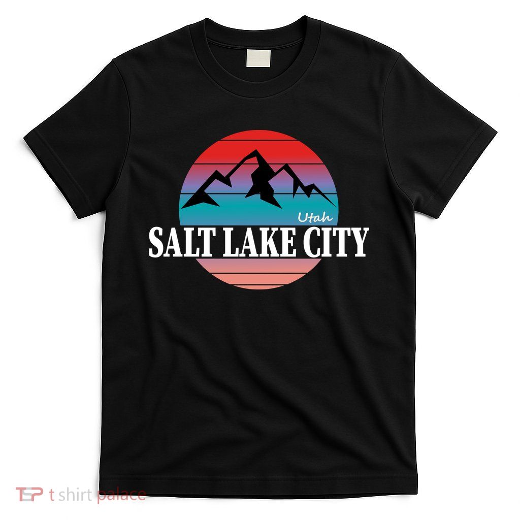 Retro Salt Lake City Utah T-Shirt
