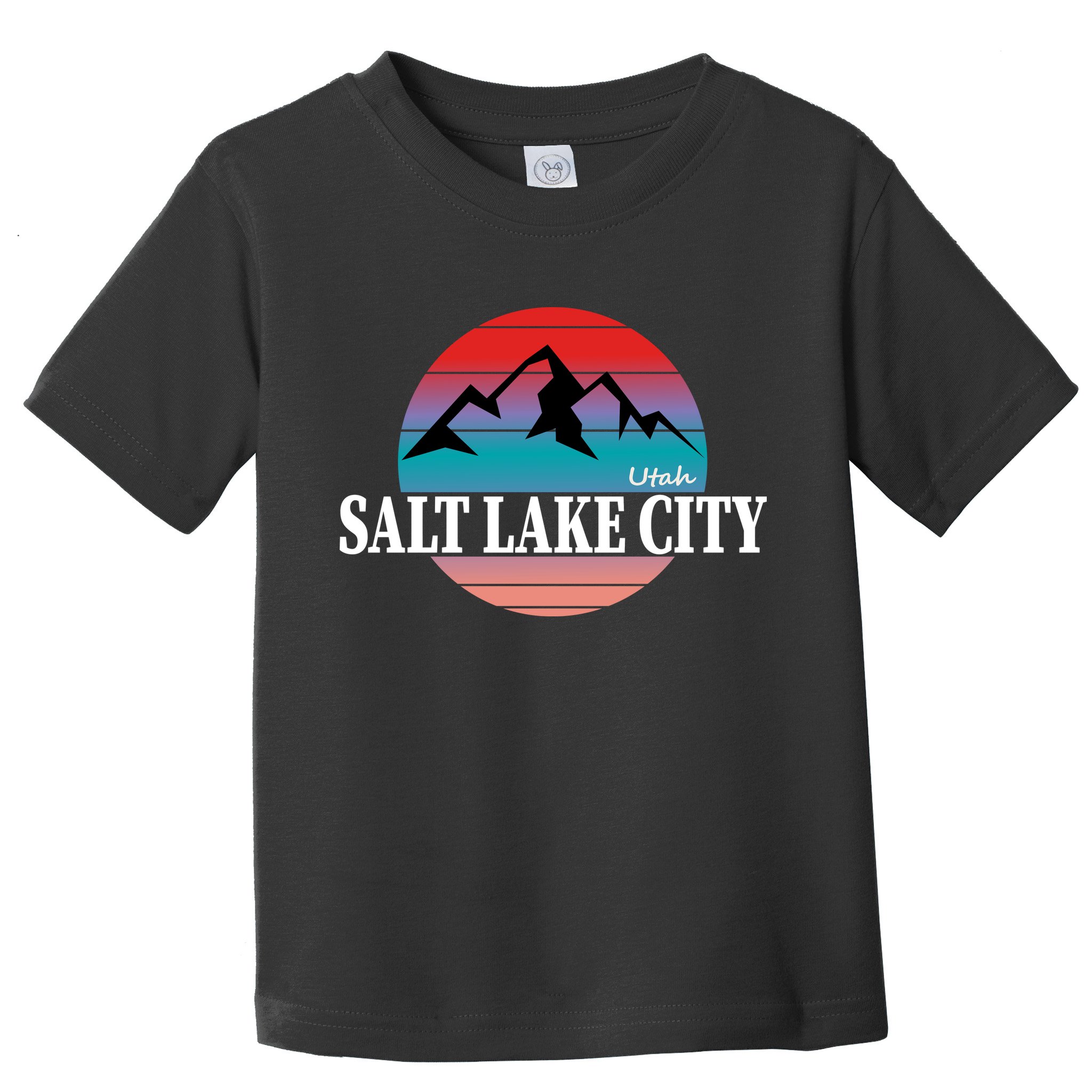 Retro Salt Lake City Utah Toddler T-Shirt