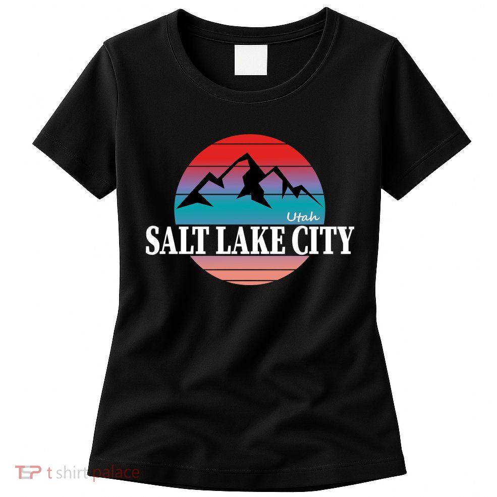 Retro Salt Lake City Utah Women's T-Shirt