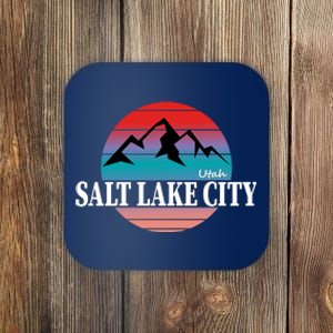 Retro Salt Lake City Utah Coaster