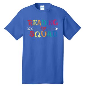 Reading Squad Love Reading Teacher Appreciation Great Gift Tall T-Shirt