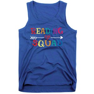 Reading Squad Love Reading Teacher Appreciation Great Gift Tank Top