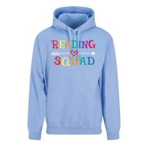 Reading Squad Love Reading Teacher Appreciation Great Gift Unisex Surf Hoodie