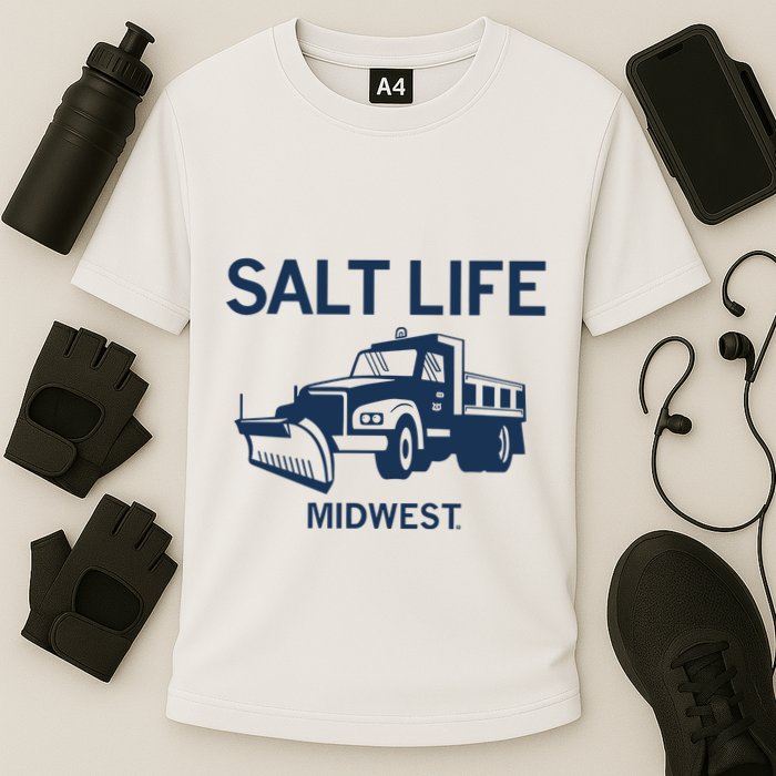 Raygun Salt Life Midwest Cooling Performance Crew T-Shirt
