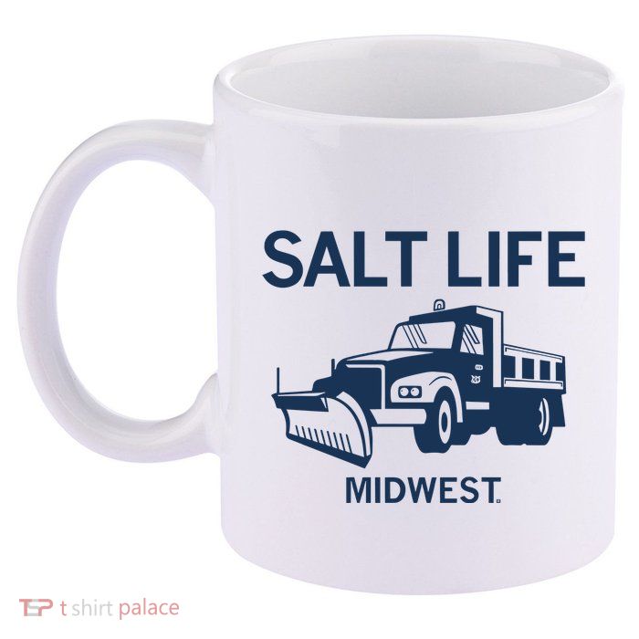 Raygun Salt Life Midwest 11oz C Handle Ceramic Mug