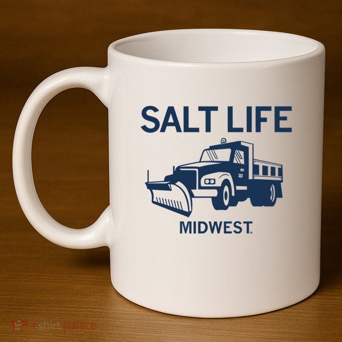 Raygun Salt Life Midwest 11oz C Handle Ceramic Mug