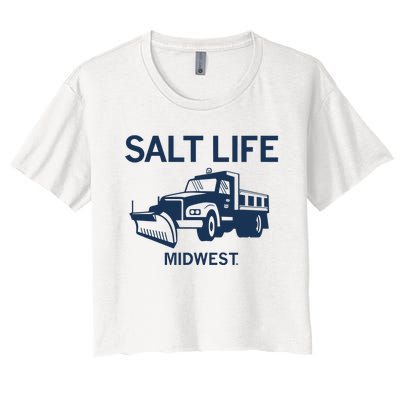 Raygun Salt Life Midwest Women's Crop Top Tee