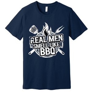 Real Smell Like Bbq For Barbecue Smoker Grill Premium T-Shirt