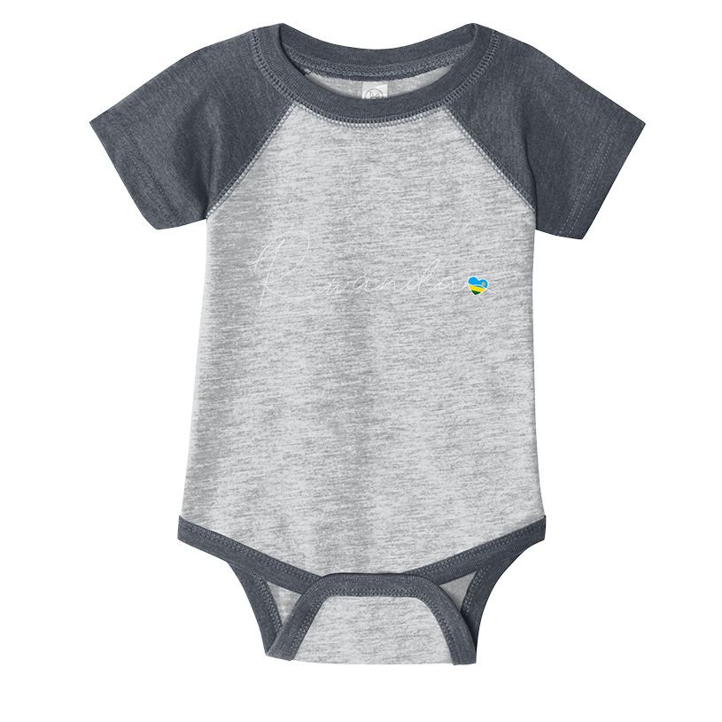 Rwanda Simple Love Rwandan Flag Heart On Rwanda Infant Baby Jersey Bodysuit