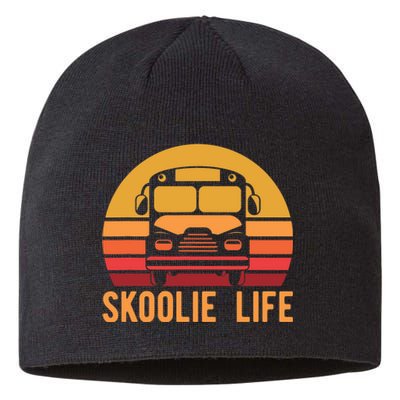 Retro Skoolie Life Converted School Bus Home Lifestyle Sustainable Beanie