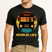 Retro Skoolie Life Converted School Bus Home Lifestyle Cooling Performance Crew T-Shirt