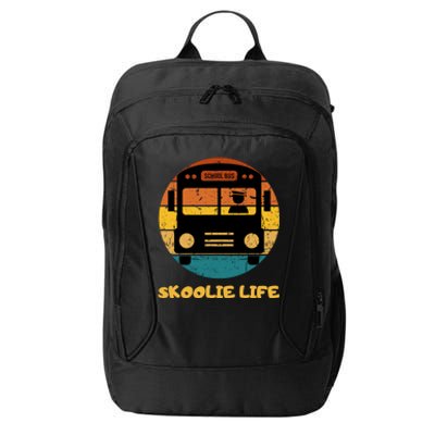 Retro Skoolie Life Converted School Bus Home Lifestyle City Backpack