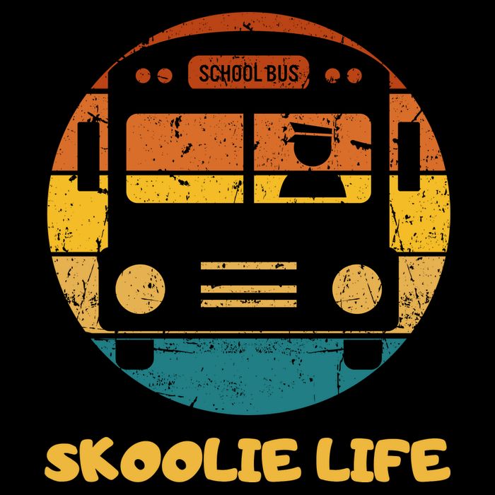 Retro Skoolie Life Converted School Bus Home Lifestyle Backpack
