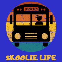 Retro Skoolie Life Converted School Bus Home Lifestyle Short Acrylic Beanie