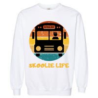 Retro Skoolie Life Converted School Bus Home Lifestyle Garment-Dyed Sweatshirt