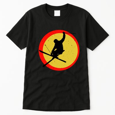 Retro Skiing Logo Tall T-Shirt