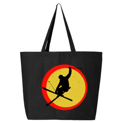 Retro Skiing Logo 25L Jumbo Tote