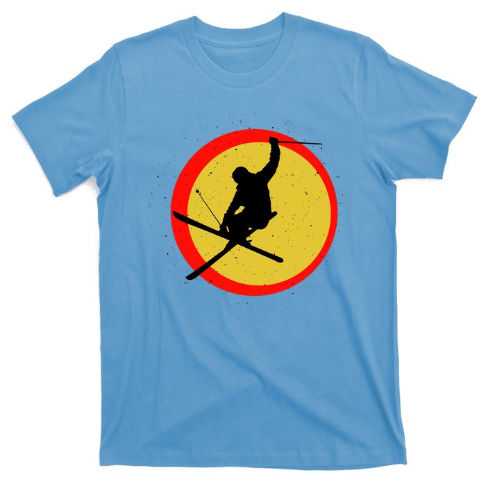 Retro Skiing Logo T-Shirt