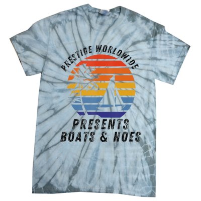 Retro Style Lover Prestige Worldwide Boats And Hoes Tie-Dye T-Shirt