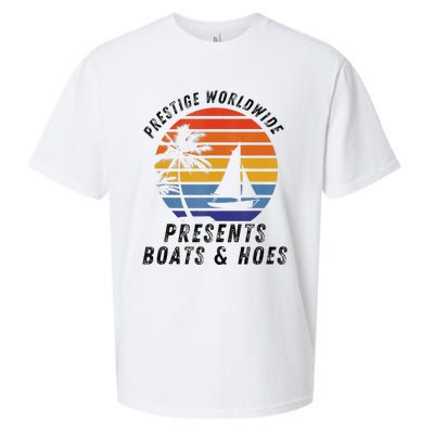 Retro Style Lover Prestige Worldwide Boats And Hoes Sueded Cloud Jersey T-Shirt