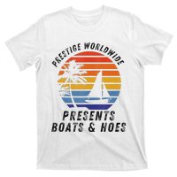 Retro Style Lover Prestige Worldwide Boats And Hoes T-Shirt