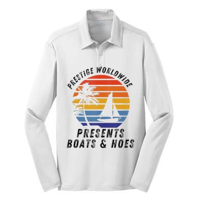 Retro Style Lover Prestige Worldwide Boats And Hoes Silk Touch Performance Long Sleeve Polo