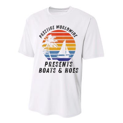 Retro Style Lover Prestige Worldwide Boats And Hoes Performance Sprint T-Shirt