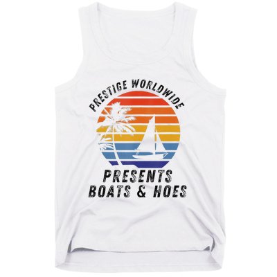 Retro Style Lover Prestige Worldwide Boats And Hoes Tank Top