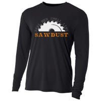 Real Smell Like Sawdust Woodworkers Cooling Performance Long Sleeve Crew