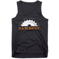 Real Smell Like Sawdust Woodworkers Tank Top