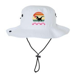 Retro Sunset Loveosaurus Valentines Day Meaningful Gift Legacy Cool Fit Booney Bucket Hat