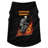 Rebel Skeleton Life Struggle Keep Going Survival Mode Doggie Tank