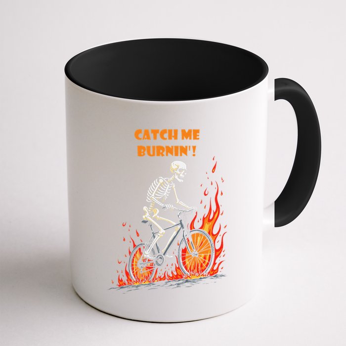 Rebel Skeleton Life Struggle Keep Going Survival Mode Mug