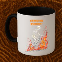 Rebel Skeleton Life Struggle Keep Going Survival Mode Mug