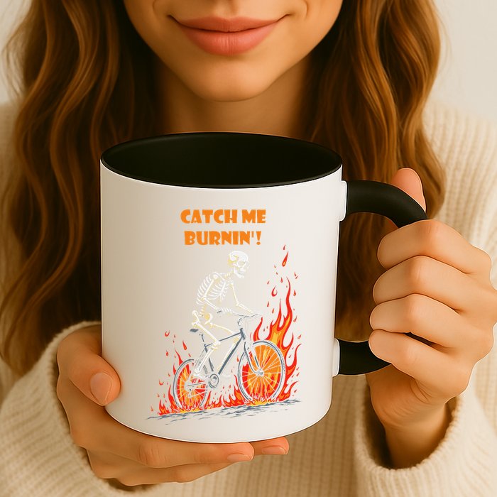 Rebel Skeleton Life Struggle Keep Going Survival Mode Mug