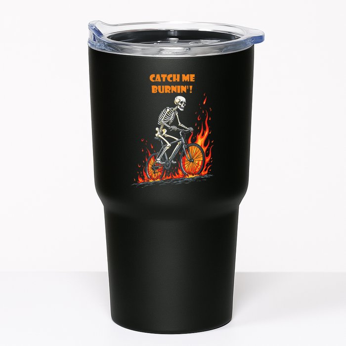 Rebel Skeleton Life Struggle Keep Going Survival Mode Tumbler