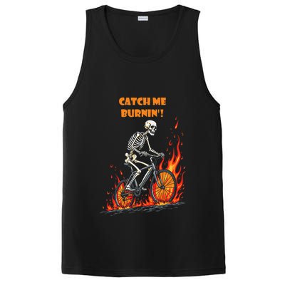 Rebel Skeleton Life Struggle Keep Going Survival Mode PosiCharge Competitor Tank
