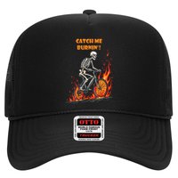 Rebel Skeleton Life Struggle Keep Going Survival Mode Hat