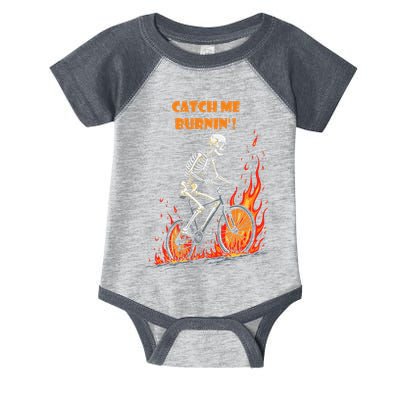 Rebel Skeleton Life Struggle Keep Going Survival Mode Infant Baby Jersey Bodysuit