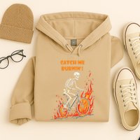 Rebel Skeleton Life Struggle Keep Going Survival Mode Hoodie