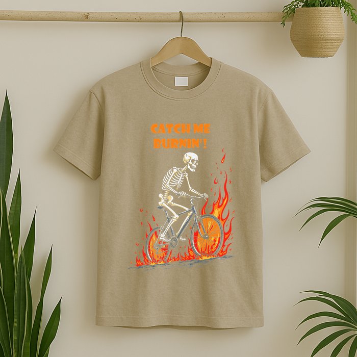 Rebel Skeleton Life Struggle Keep Going Survival Mode T-Shirt